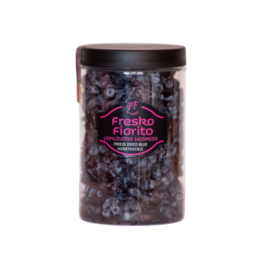 Liofilizuotos sausmedžio uogos 400 ml.